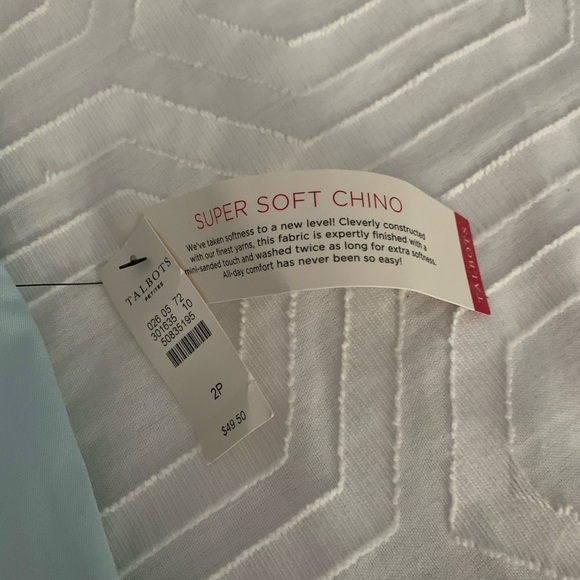 NWT Talbots Super Soft Weekend Chino Shorts - Picture 4 of 10